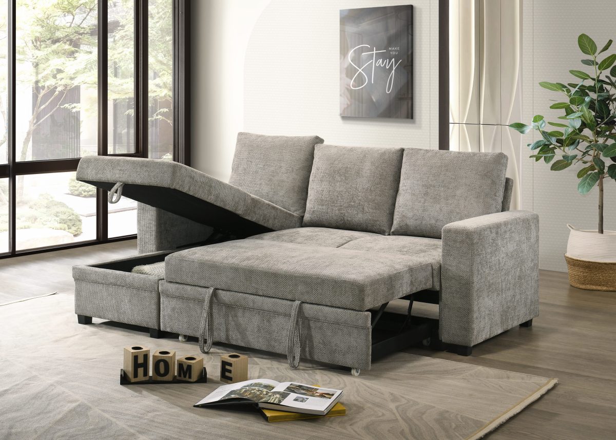 Verona Pull-Out Sectional Sofa Bed