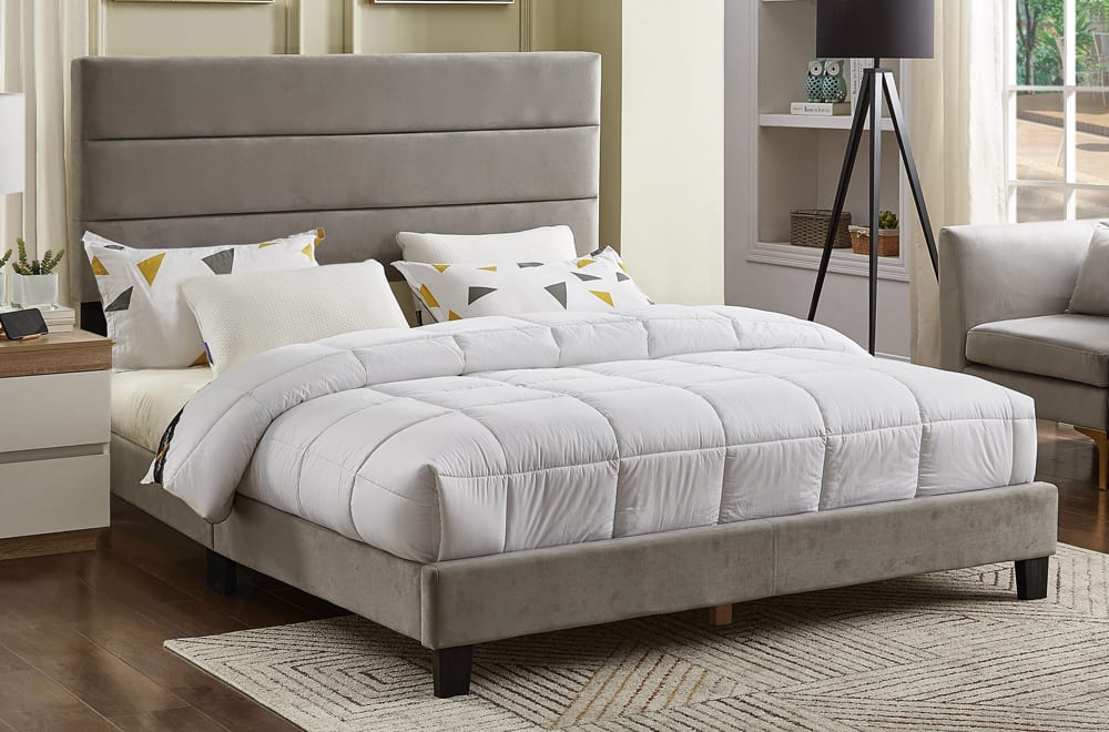 T2119 Velvet Bed Frame