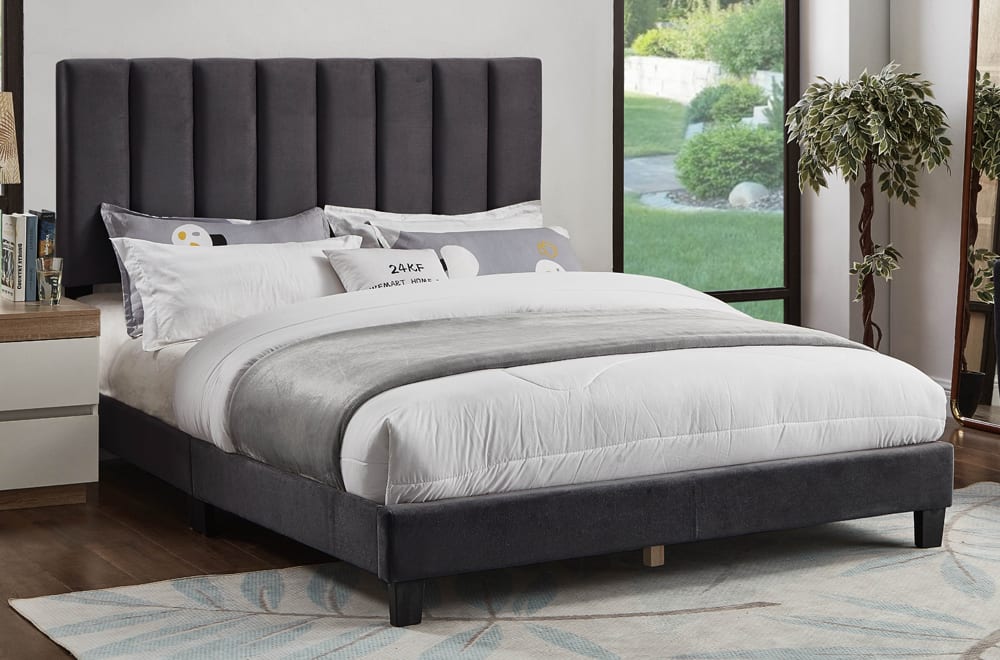 T2118 Velvet Bed Frame