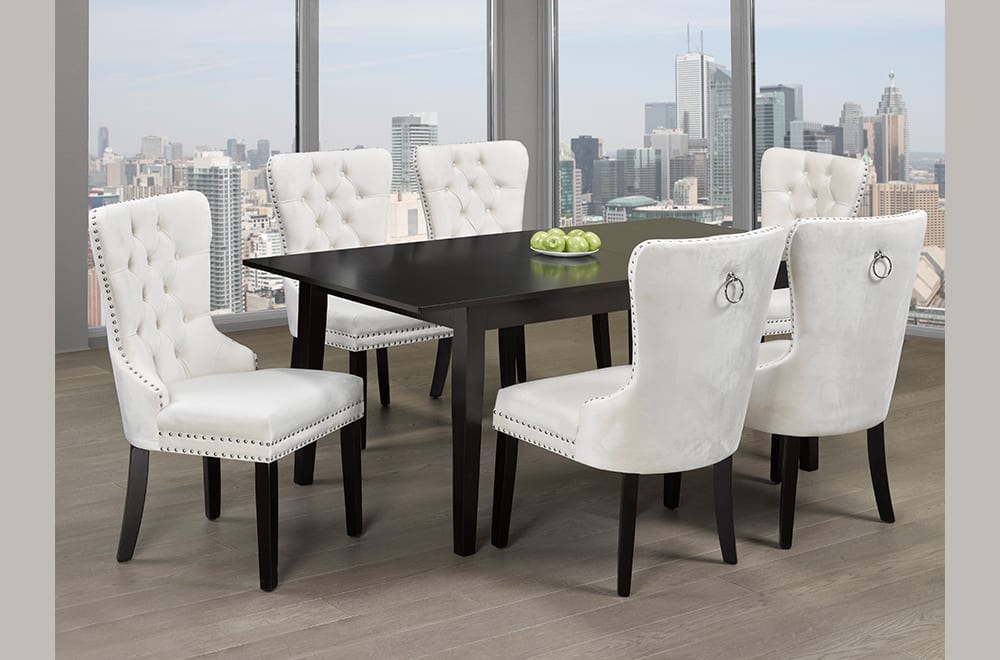 Riverton Solid Wood Dining Set 7pc