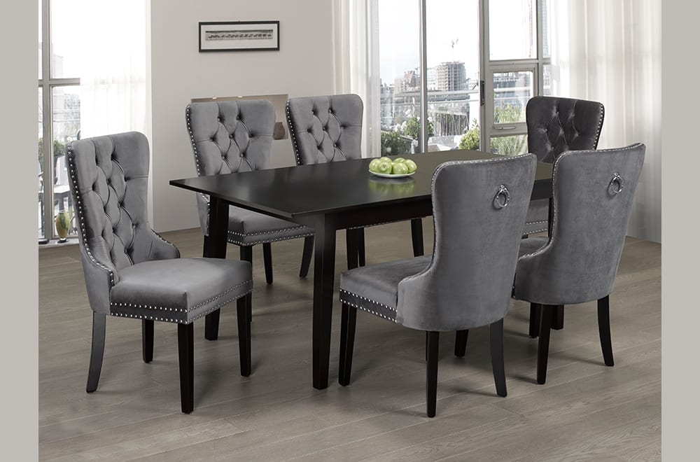 Riverton Solid Wood Dining Set 7pc