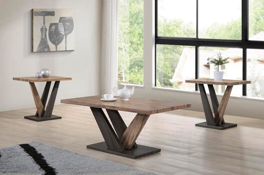 Hudson V-Base Coffee Table Set