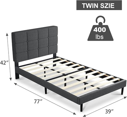 Modern Upholstered Platform Bed