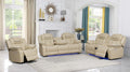 Roger Manual Recliner Air Leather Sofa Set