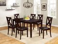 Clara Solid Wood 7 PC Dining Set