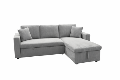Elio Pull-Out Sectional Sofa Bed