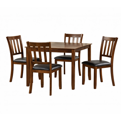 Solid Wood Dining Set 5pc