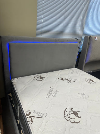 LED Platform Bedframe
