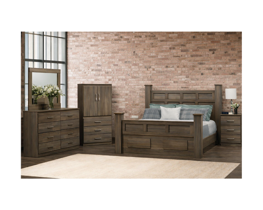 Harrison Rustic Bedroom Set