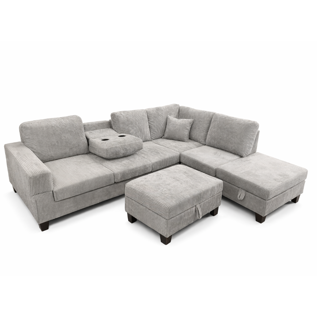 Haven Corduroy Sectional