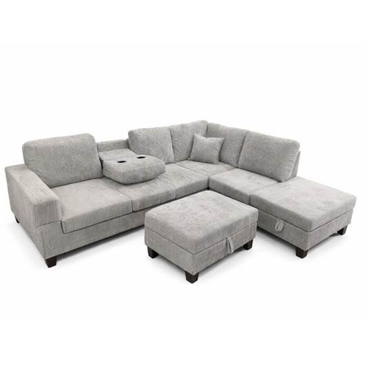 Haven Corduroy Sectional