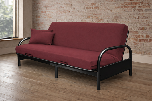 Metal Futon Frame or Bundle with Mattress