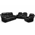 Recliner Set - 3 Piece with Air Leather