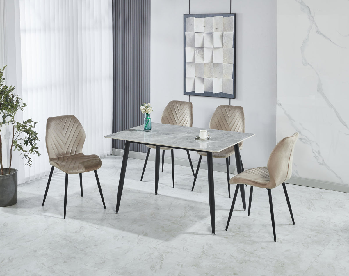 Nova Ceramic Dining Set – 5 Piece