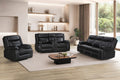 Milan Power Reclining Leather Sofa Set