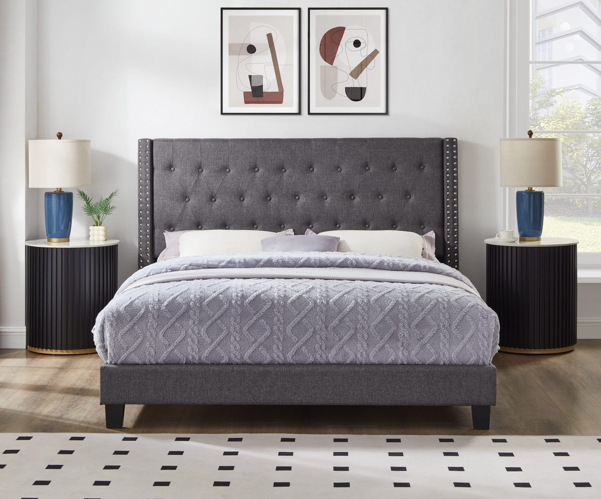 Chesterfield Panel Bed