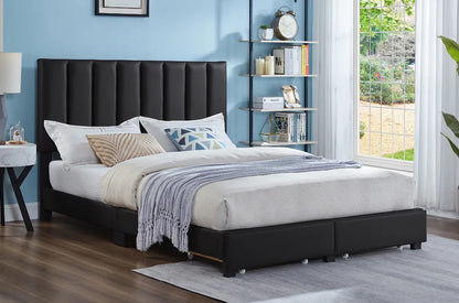 T2120 Bedframe Platform Bed w/ Storage Drawers