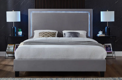 LED Platform Bedframe