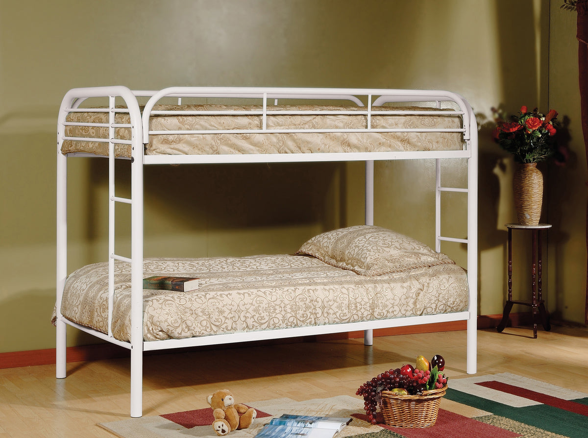 Twin Over Twin Metal Bunk Bed