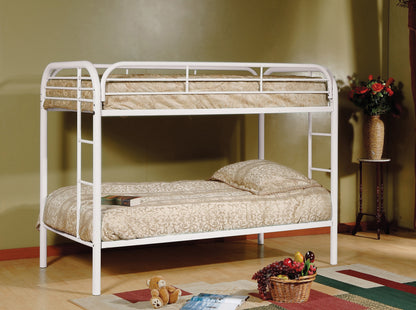 Twin Over Twin Metal Bunk Bed