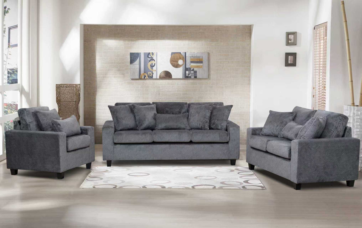 Zack 3-Piece Sofa Set