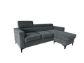 Shelly Sofa Sectional Reversible - Grey